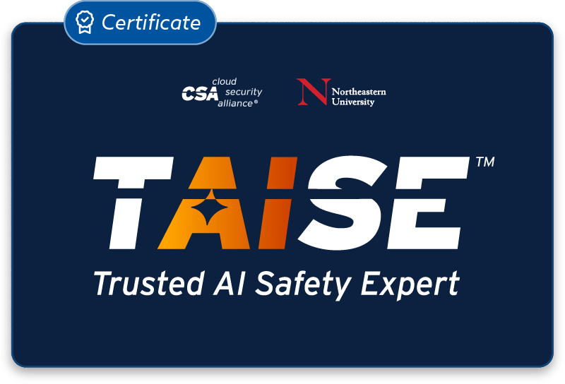 TAISE Certificate Illustration